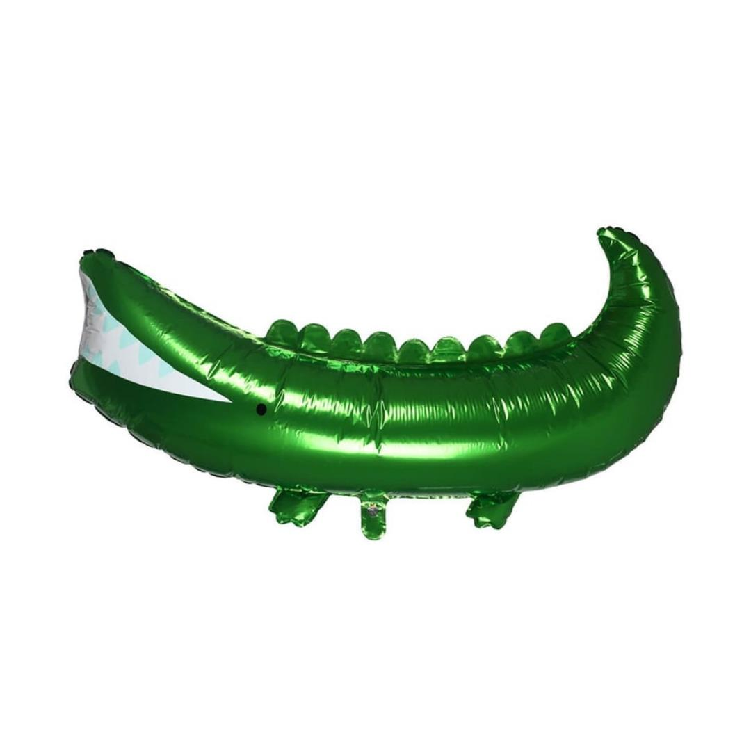 Meri Meri - Crocodile Foil Balloon - Timsah Folyo Balon