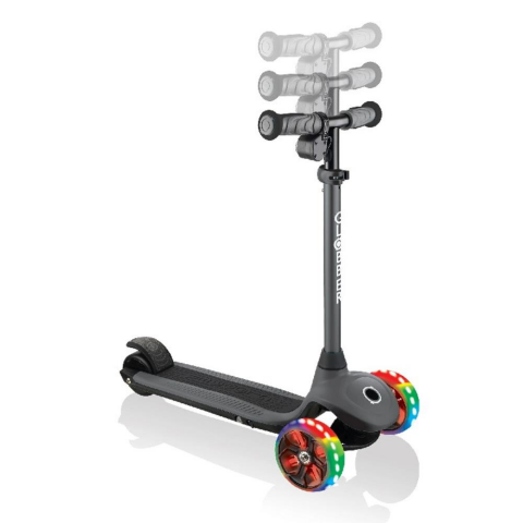 Globber Scooter / One K E-Motion 4 Işıklı Elektrikli Scooter - Koyu Gri