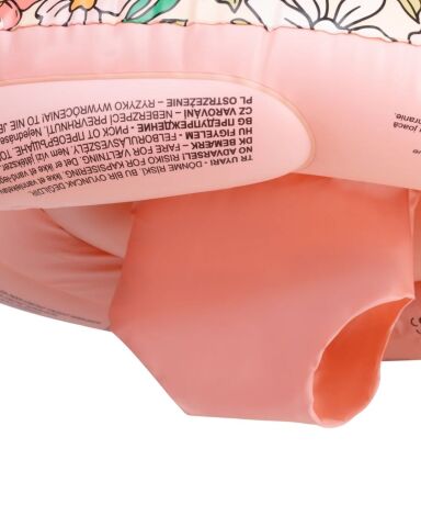 Swim Essentials Pink Blossom Bebek Sırt Destekli Yüzme Simidi 0-1 Yaş