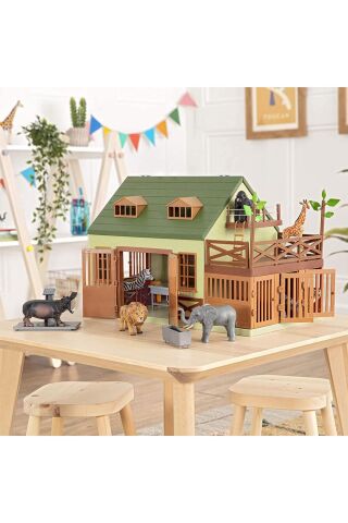 Terra Kaplan Ailesi - 4 Parçalı Hayvan Ailesi Figürü Seti