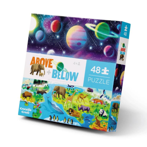 Crocodile Creek Puzzle - 48 Parça - Dünya Ve Uzay