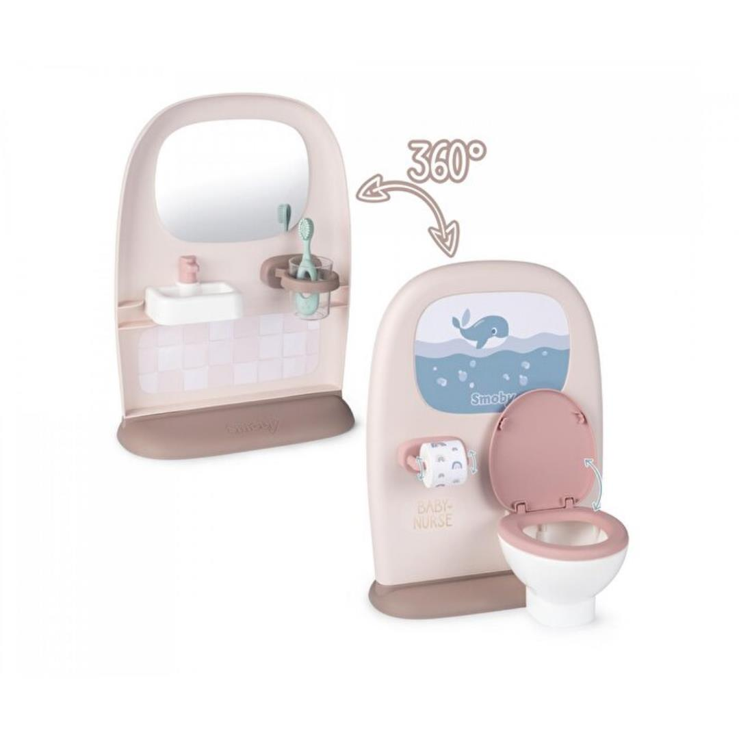 Smoby Baby Nurse Tuvalet ve Lavabo Seti