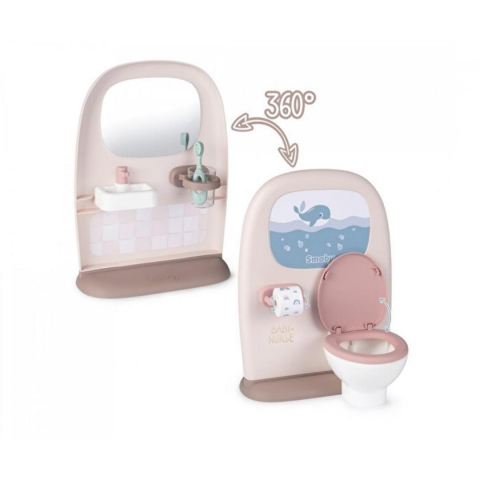 Smoby Baby Nurse Tuvalet ve Lavabo Seti