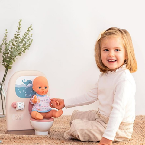 Smoby Baby Nurse Tuvalet ve Lavabo Seti