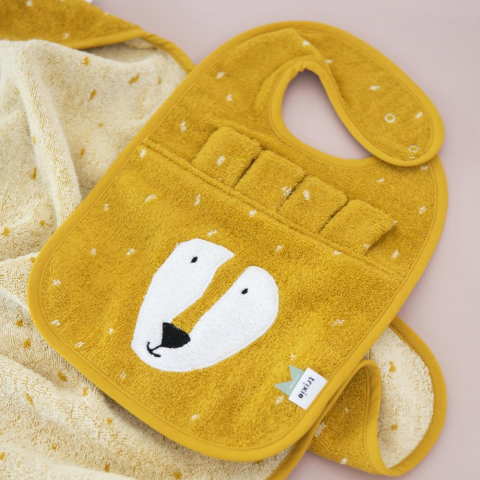 Trixie Havlu Bebek Önlüğü | Mr. Lion