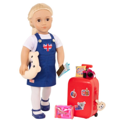 Our Generation Valiz Seti - Kırmızı