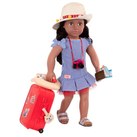 Our Generation Valiz Seti - Kırmızı