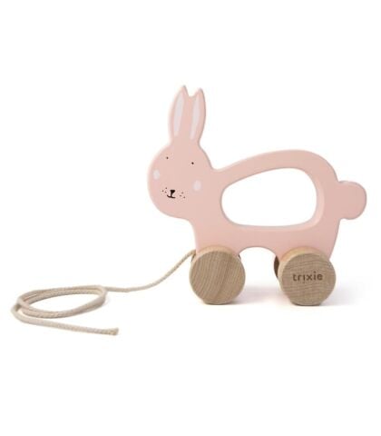 Trixie Ahşap Çekçek Oyuncak Mrs.Rabbit