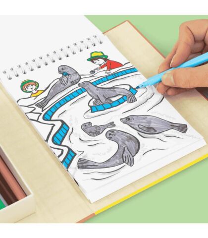 Tiger Tribe Boyama Seti - Hayvanat Bahçesi