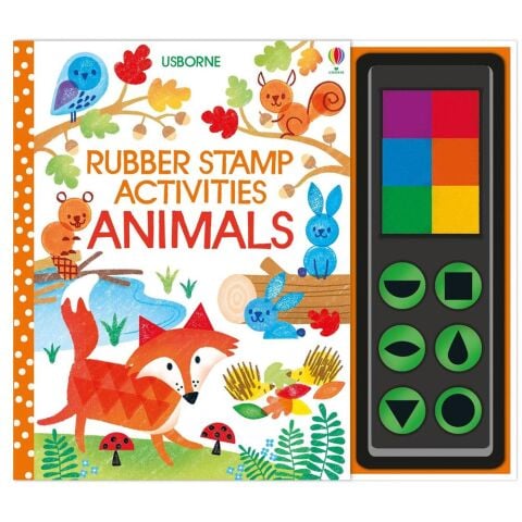 Usborne Books Rubber Stamp Activities - Animals
