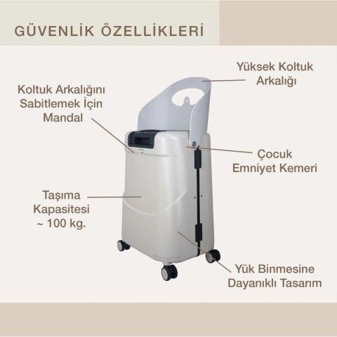 MiaMily Carry On Kabin Boy Valiz - Mist Grey