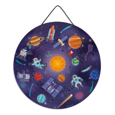 Janod Mıknatıslı Oyun Güneş Sistemi Haritası - Magnetic Solar System Map