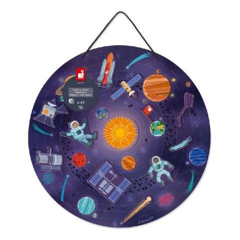 Janod Mıknatıslı Oyun Güneş Sistemi Haritası - Magnetic Solar System Map