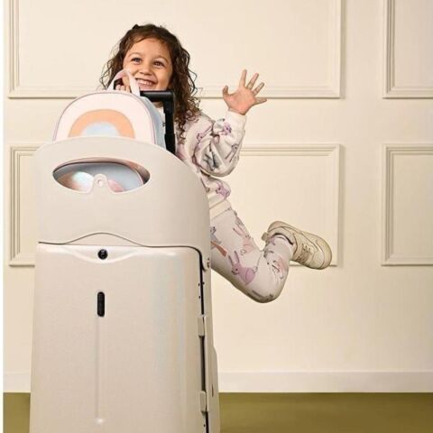 MiaMily Carry On Kabin Boy Valiz - Maroon Red