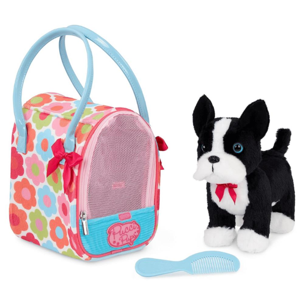 Pucci Pups Yavru Köpek ve Çiçekli Çanta