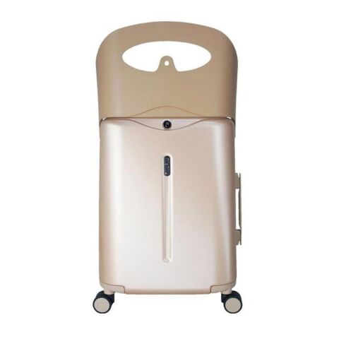 MiaMily Carry On Kabin Boy Valiz - Champagne Gold
