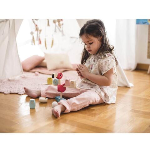 Janod Ahşap Flamingo Denge Oyuncağı - Zigolos Balancing Game Flamingo