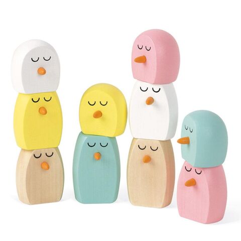 Janod Ahşap Flamingo Denge Oyuncağı - Zigolos Balancing Game Flamingo