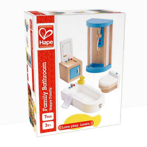 Hape Oyuncak Banyo Eşya Seti / Family Bathroom
