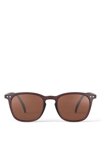 Izipizi Sun #E Old Leather - Koyu Kahverengi Yetişkin Güneş Gözlüğü