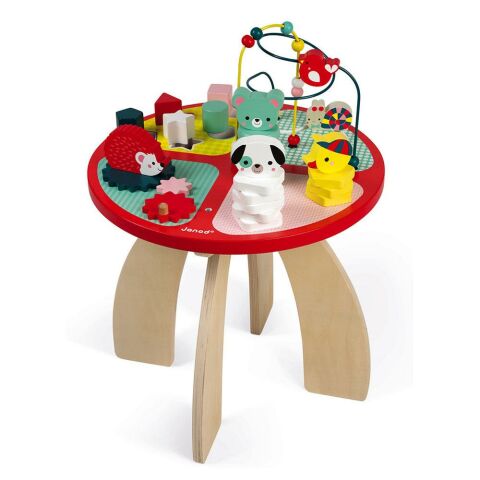 Janod Aktivite Masası Orman / Baby Forest Activity Table (Wood)