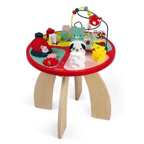 Janod Aktivite Masası Orman / Baby Forest Activity Table (Wood)