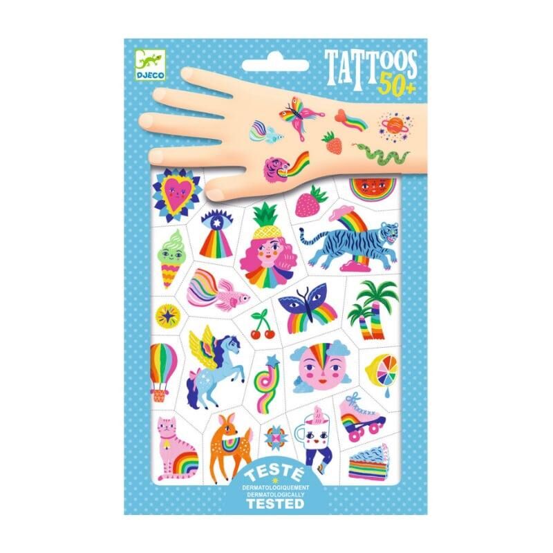 Djeco Dövme - Gökkuşağı