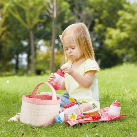 Hape Toddler Oyuncak Piknik Seti / Toddler Picnic Basket