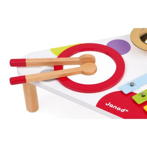 Janod Müzikal Set - Musical Table Confetti (Wood)