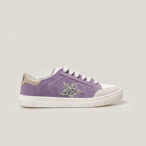 Merli&Rose Star Kadın Sneaker | Lila-Gri-Silver