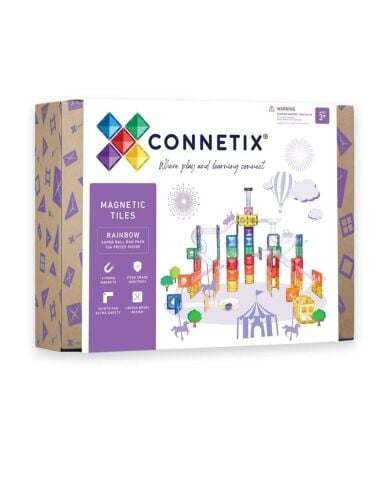 Connetix Super Ball Run Pack Manyetik Bloklar - 134 Parça