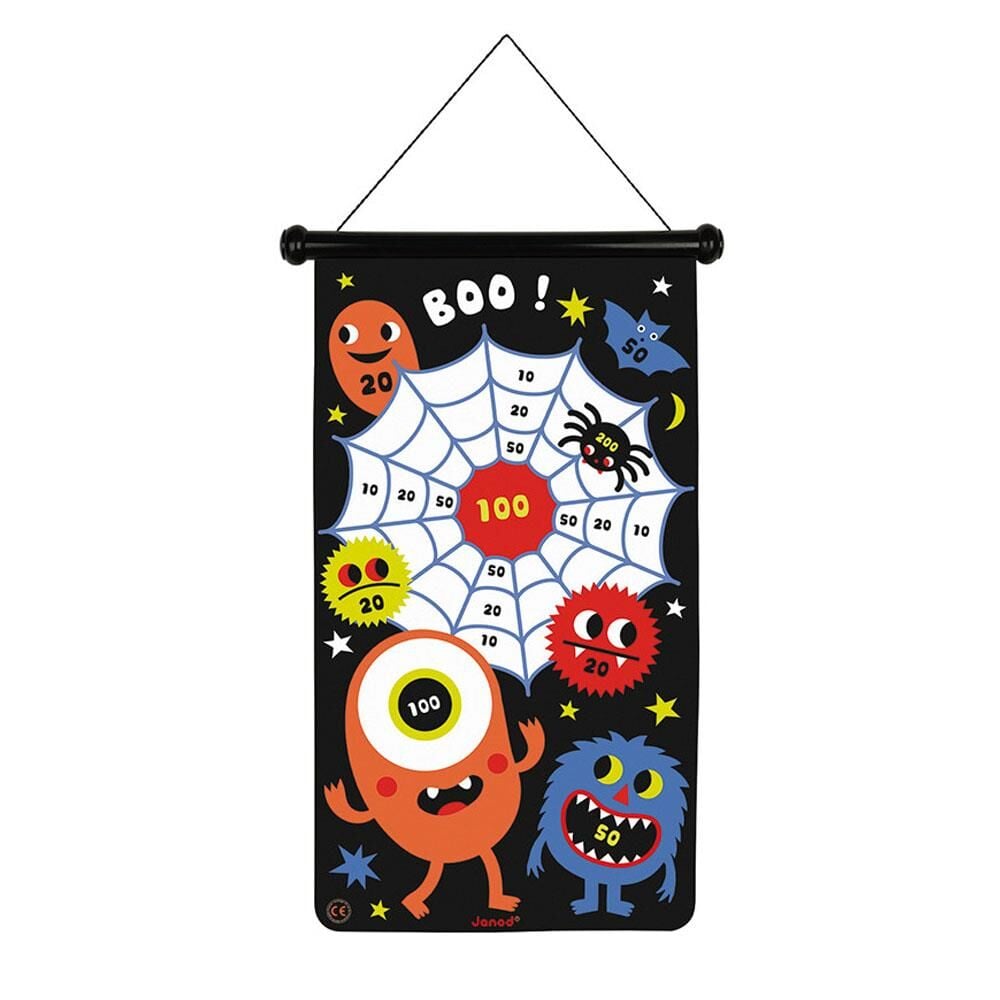 Janod Mıknatıslı Dart Oyunu Canavarlar - Magnetic Dart Game Monsters