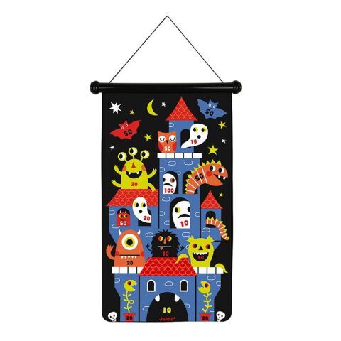 Janod Mıknatıslı Dart Oyunu Canavarlar - Magnetic Dart Game Monsters