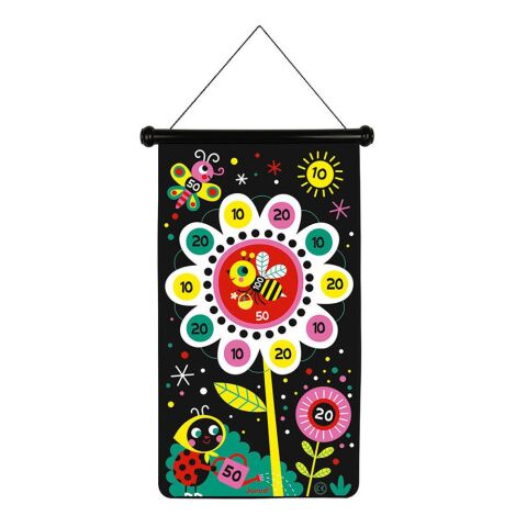Janod Mıknatıslı Dart Oyunu Bahçe - Magnetic Dart Game Garden