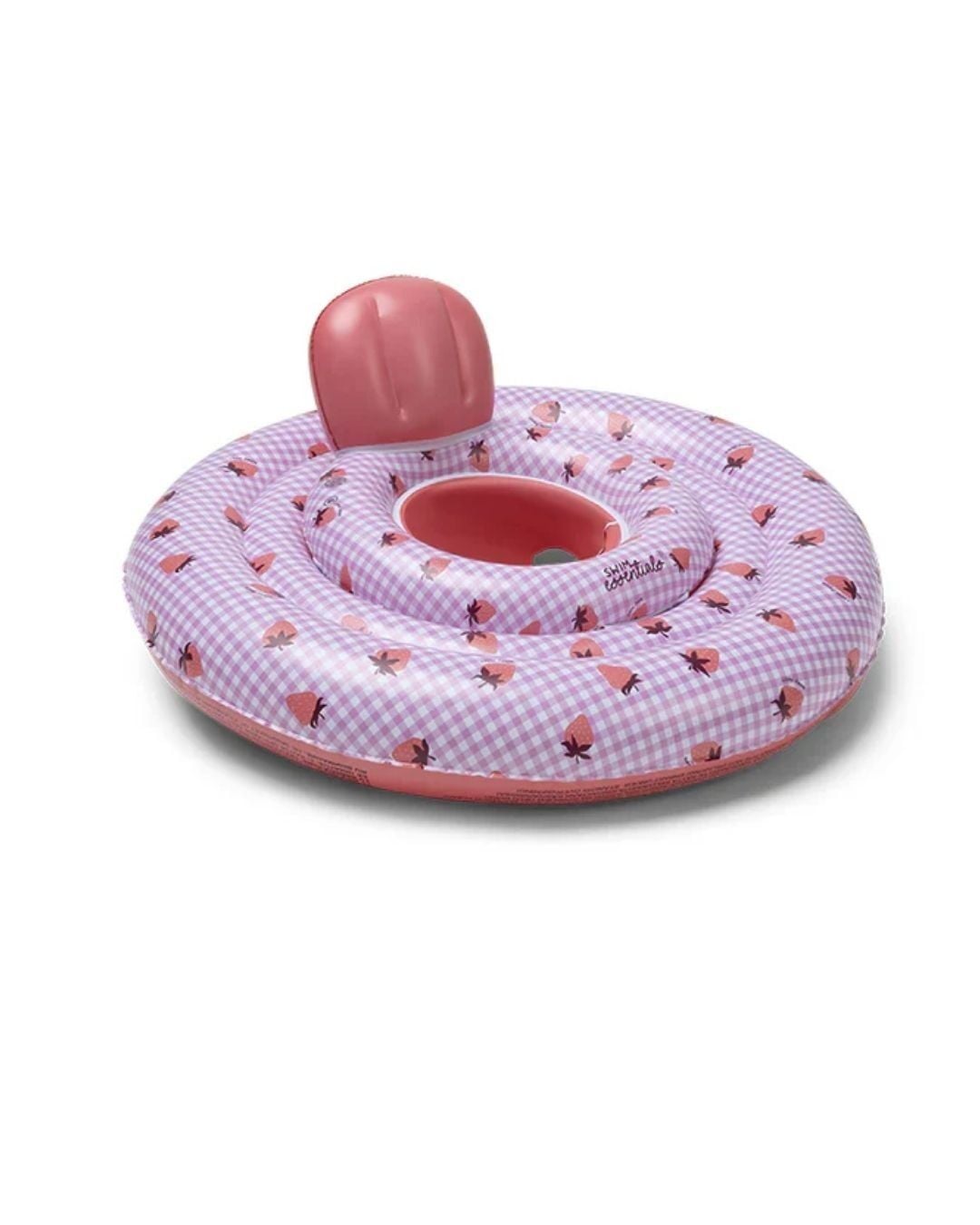 Swim Essentials - Strawberry Fields Bebek Sırt Destekli Yüzme Simidi 0-1 Yaş