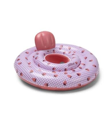 Swim Essentials - Strawberry Fields Bebek Sırt Destekli Yüzme Simidi 0-1 Yaş
