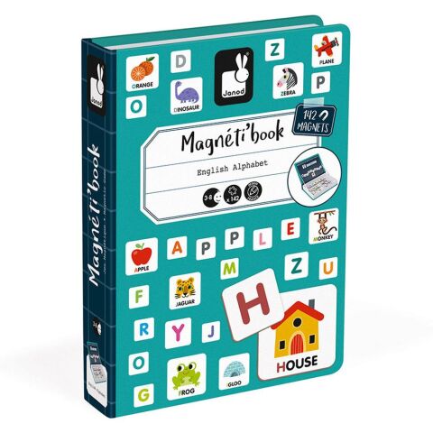 Janod Magnetibook - Mıknatıslı Oyun Kitabı Alfabe