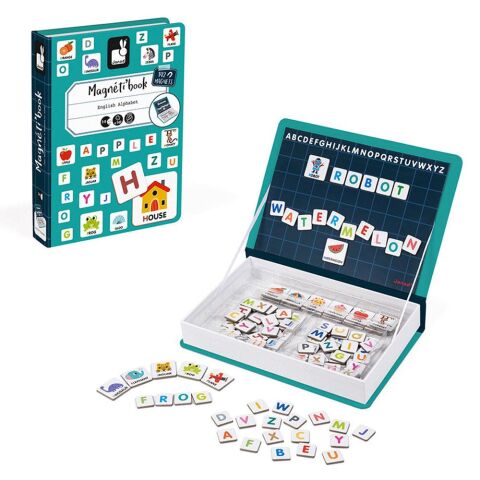 Janod Magnetibook - Mıknatıslı Oyun Kitabı Alfabe