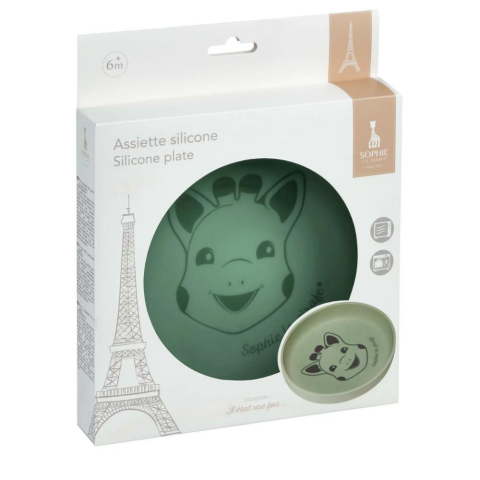 Sophie La Girafe Silikon Mama Tabağı