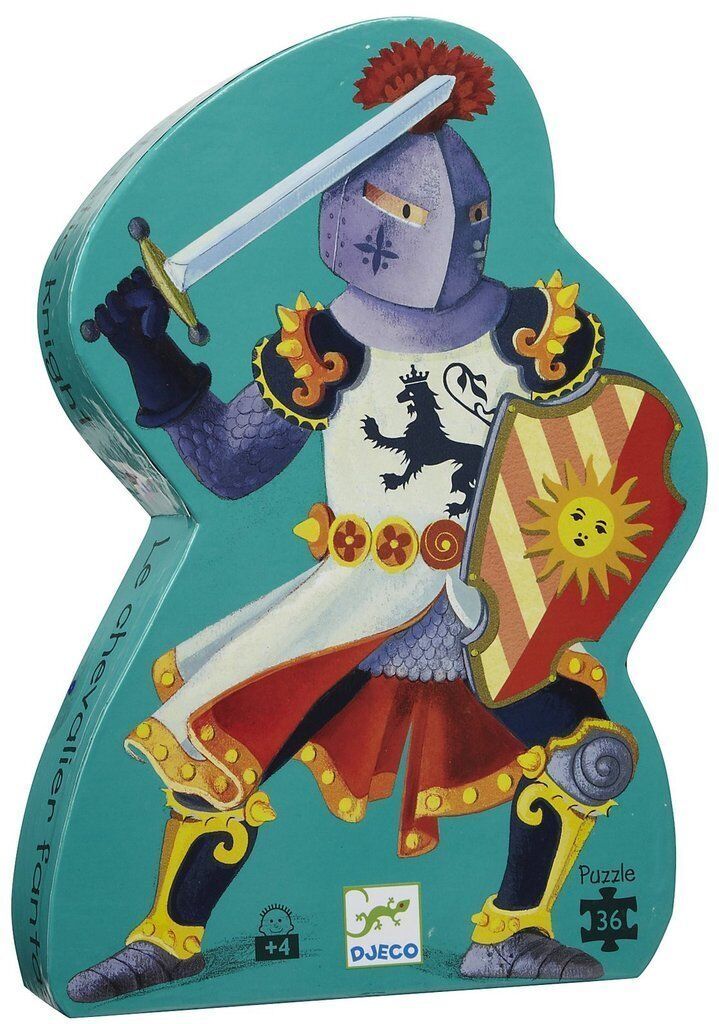 Djeco Dekoratif Puzzle 36 Parça / Fantastic Knight
