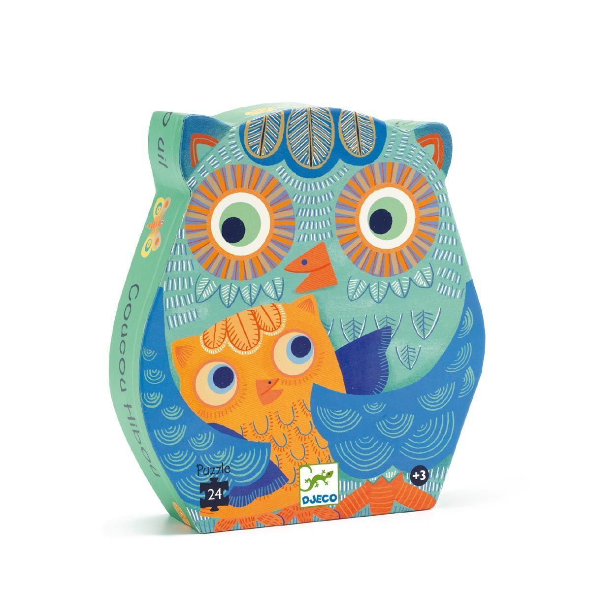 Djeco Dekoratif Puzzle 24 Parça / Hello Owl