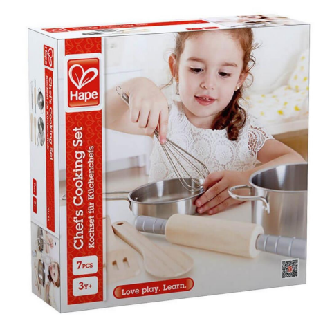Hape Şefin Oyuncak Yemek Seti / Chef's Cooking Set