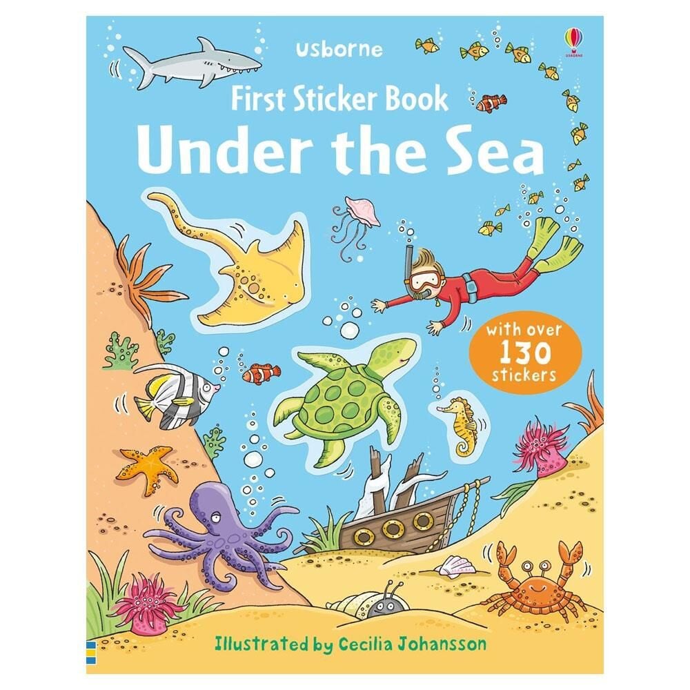 Usborne Books - First Sticker Book Under the Sea