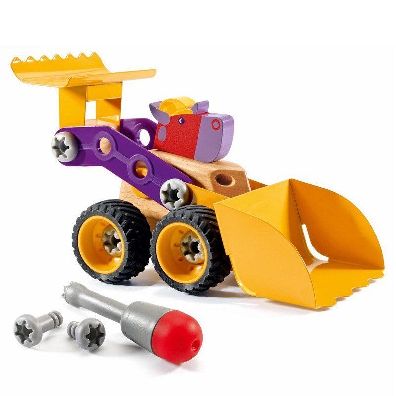 Djeco Construction Toro Bill - Zooblock (İnşa Oyunları)