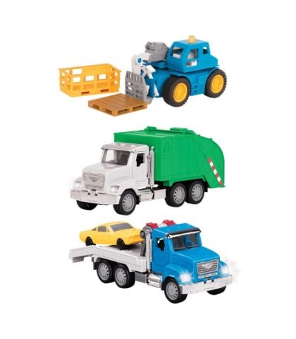 Driven 3'lü Set - Çekici, Teleskopik Yükleyici, Çöp Kamyonu