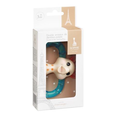 Sophie la Girafe Çift Saplı Diş Kaşıma Halkası