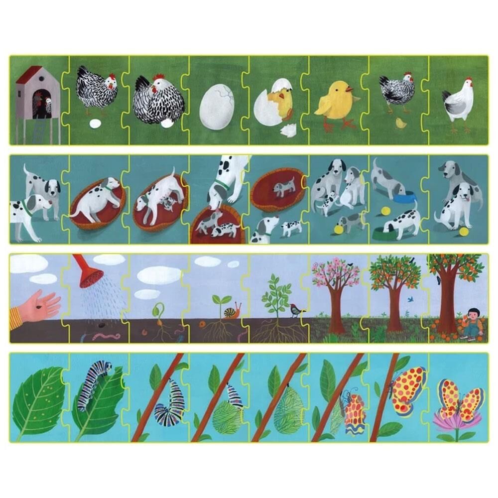 Clementoni Play For Future Sequence Puzzle/ Hayat Döngüsü Yapbozu