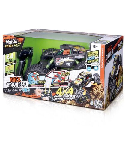 Maisto Tech Maisto Rock Crawler Pro Series 4WS Kumandalı Araba