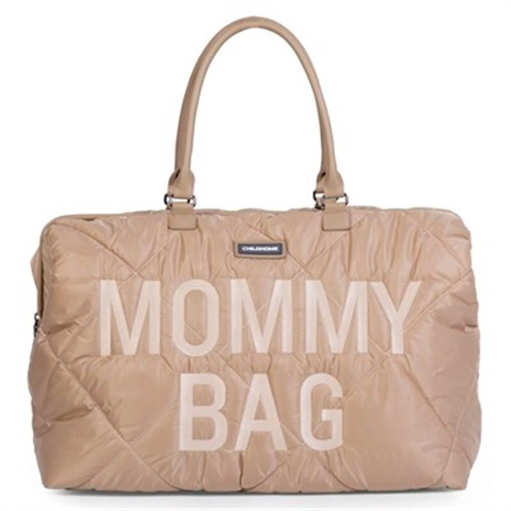 Childhome - Mommy Bag - Anne-Bebek Bakım Çantası - Puffy - Bej