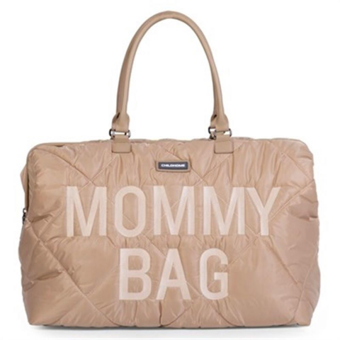 Childhome - Mommy Bag - Anne-Bebek Bakım Çantası - Puffy - Bej